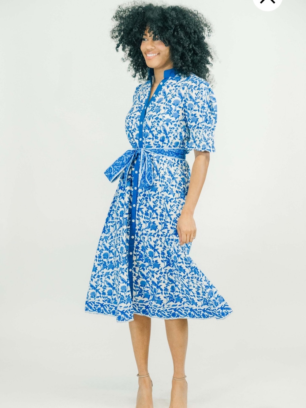 Victoria Dunn Kiawah Dress in Azure Royal